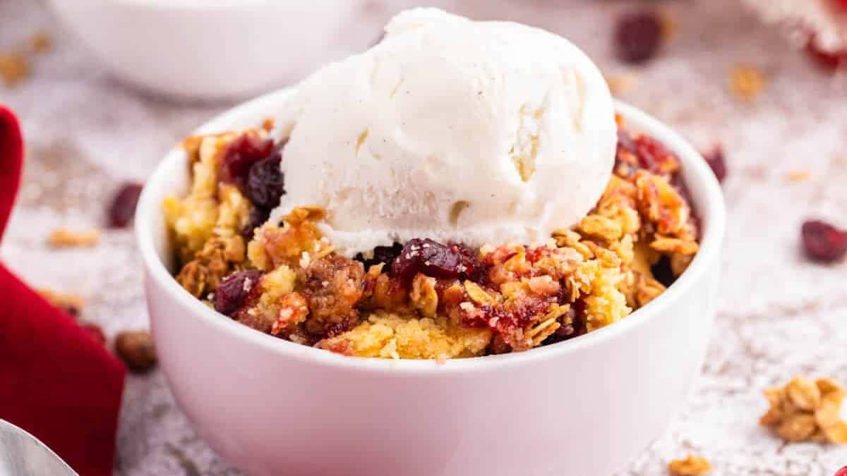 Cranberry Cobbler Dump Cake