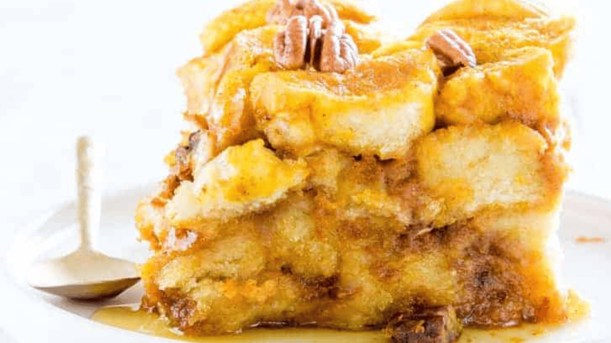 Crockpot Bread Pudding