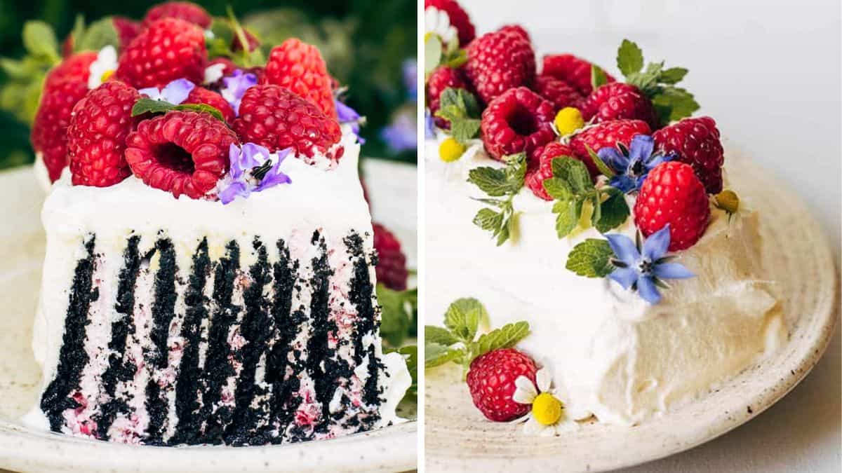 Chocolate Raspberry Icebox Cake