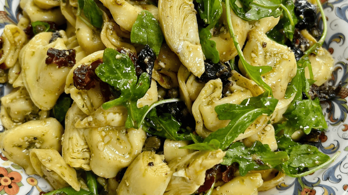 Pesto Tortellini Salad
