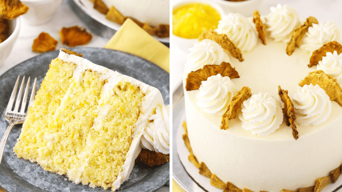 Pineapple Layer Cake