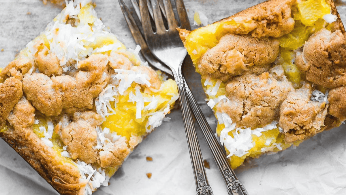 Pineapple Coconut Bars