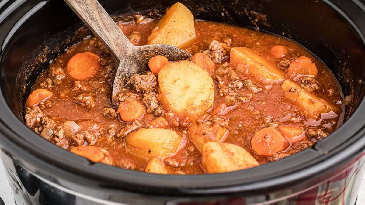 Slow Cooker Poor Man’s Stew