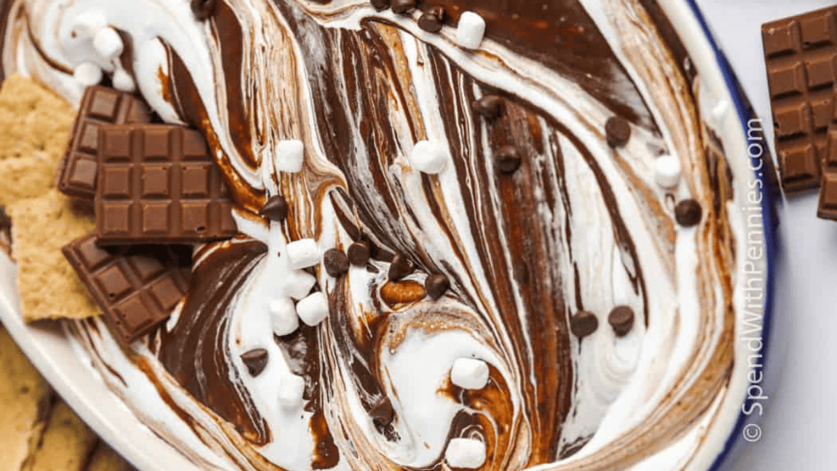 5 Minute S’mores Dip