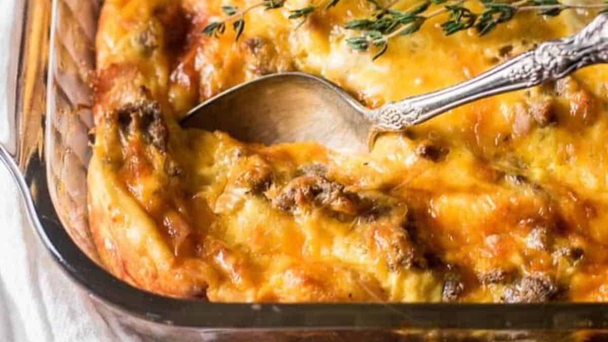 Sourdough Egg Breakfast Casserole