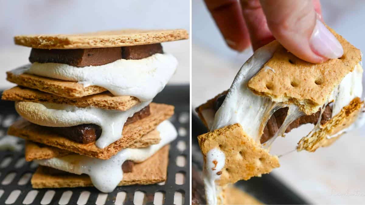 Air Fryer S'mores