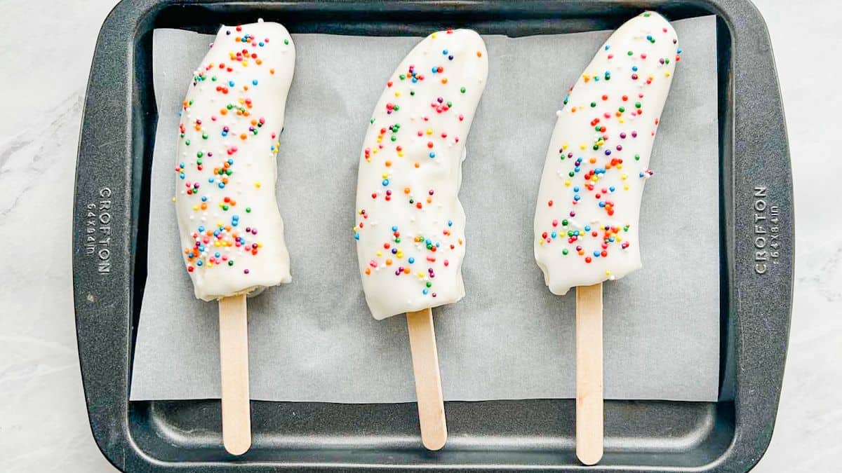 Banana Yogurt Popsicles