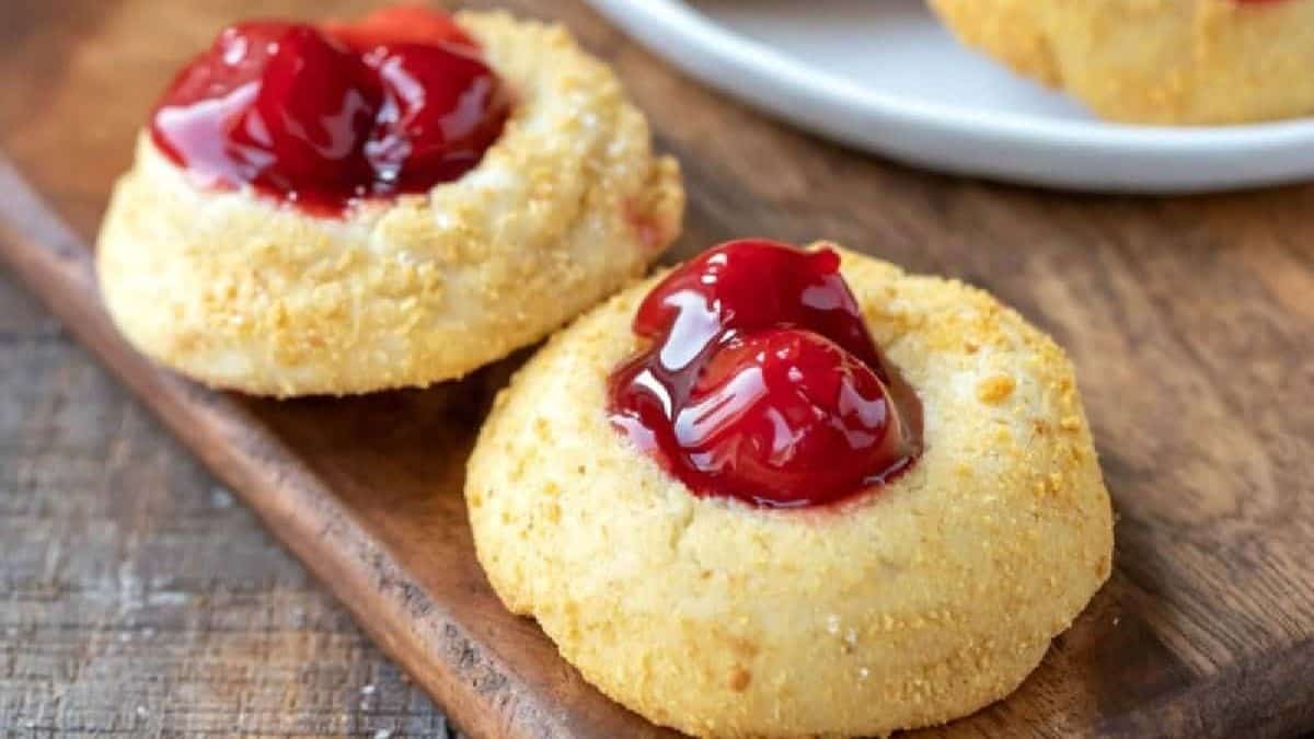 Cherry Cheesecake Cookies
