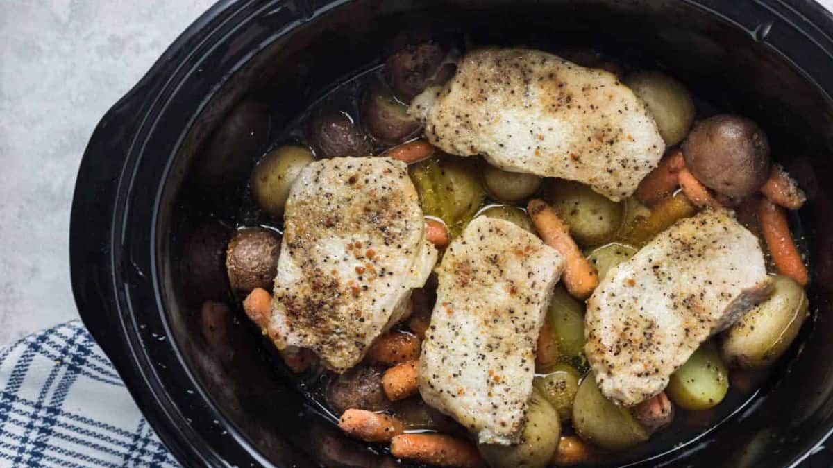 Crockpot Italian Pork Chops