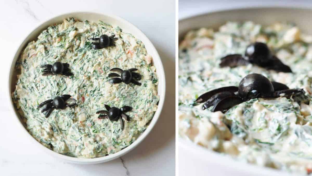 Halloween Spinach Dip