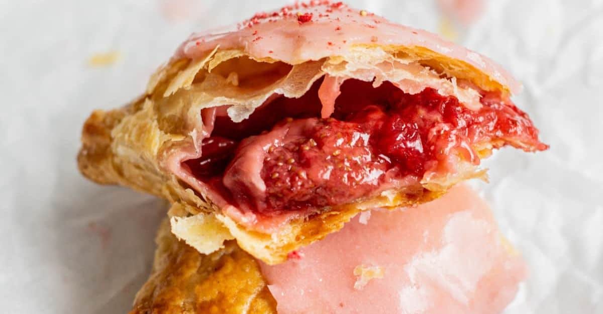Sweetest Strawberry Turnovers