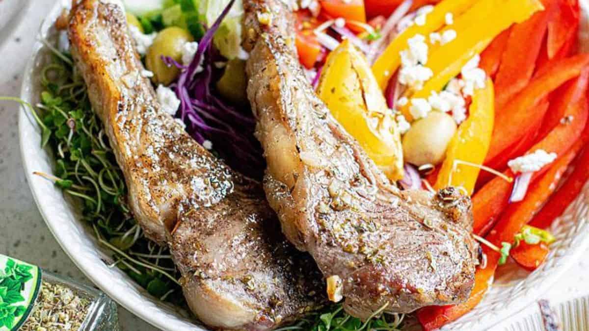 Juicy Greek Lemon Baked Pork Chops