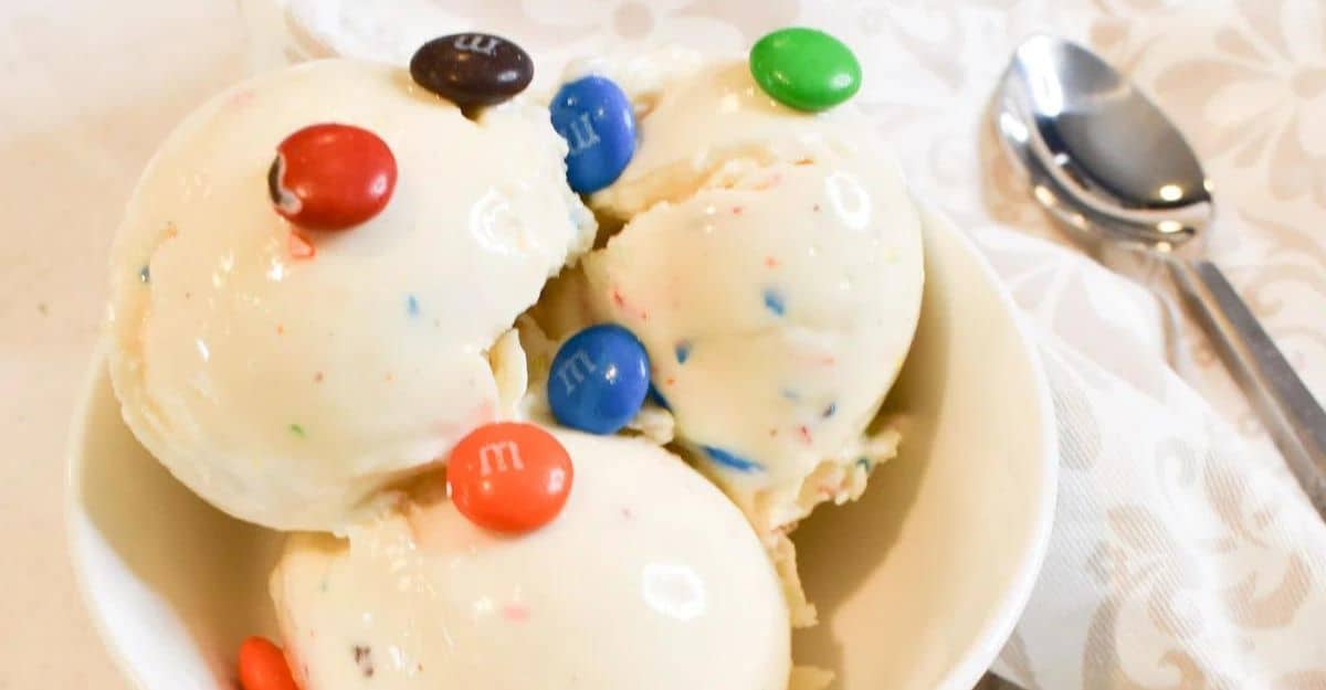 Ninja Creami M&M Ice Cream