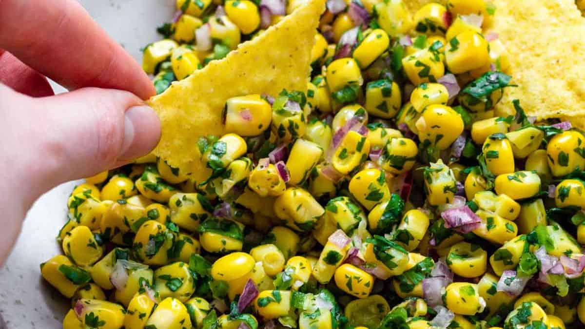 Roasted Chili Corn Salsa
