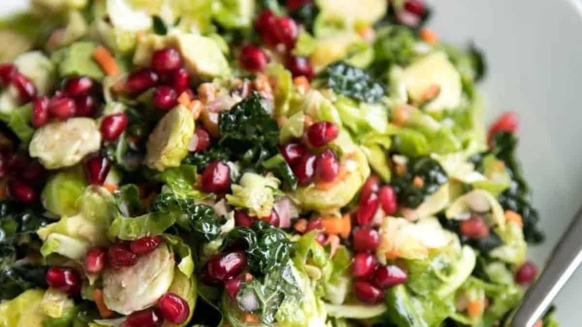 Shaved Brussels Sprouts Salad