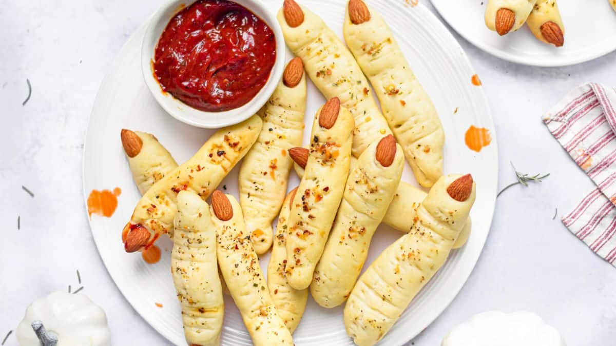 Witch Finger Italian Breadsticks