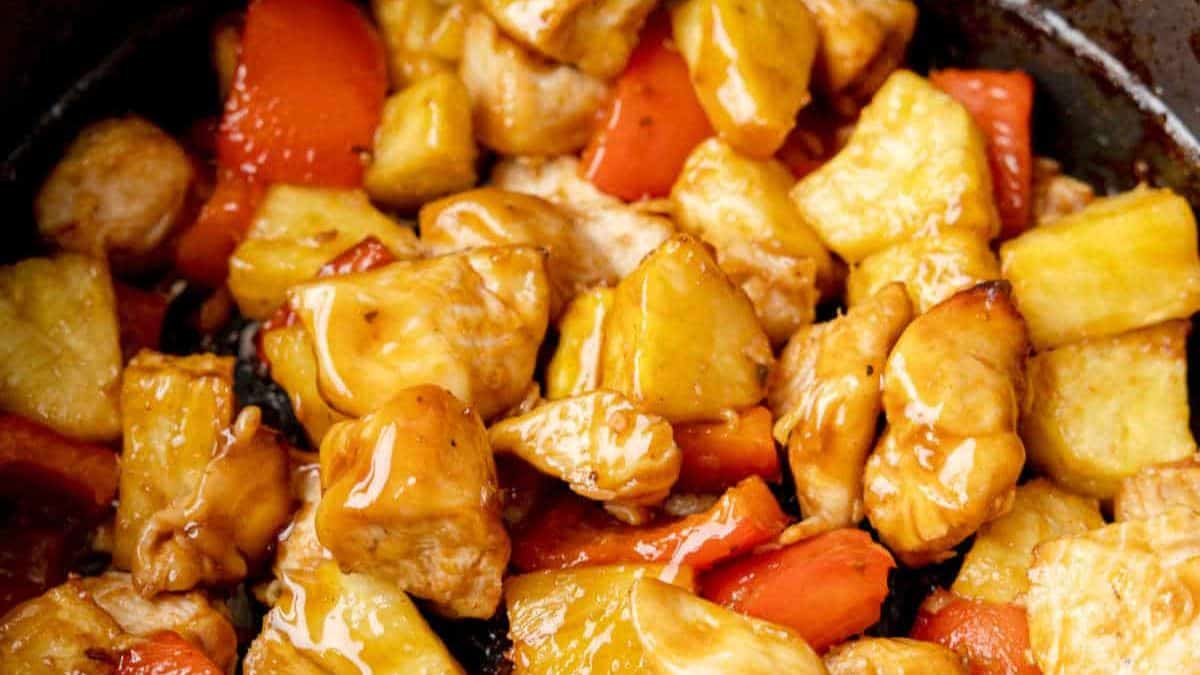 Air Fryer Pineapple Chicken