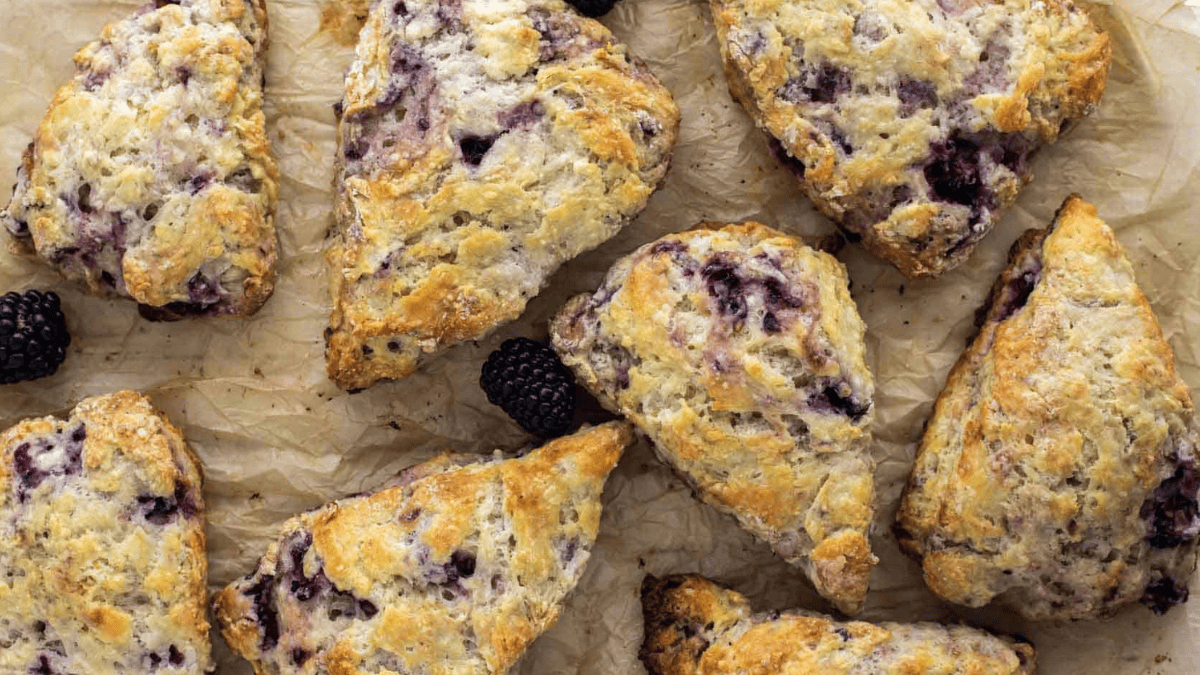 Blackberry Scones