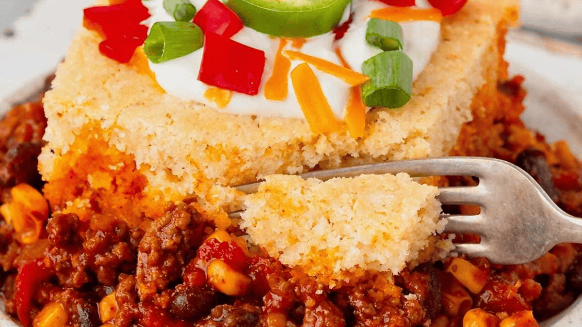 Cowboy Cornbread Casserole