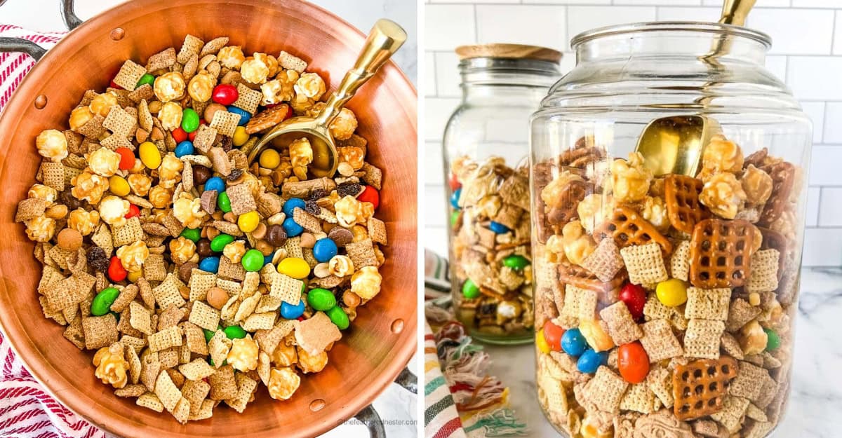 Chex Party Mix Recipe With M&Ms