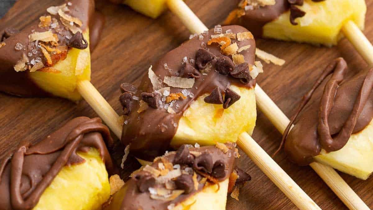 Chocolate Covered Pineapple