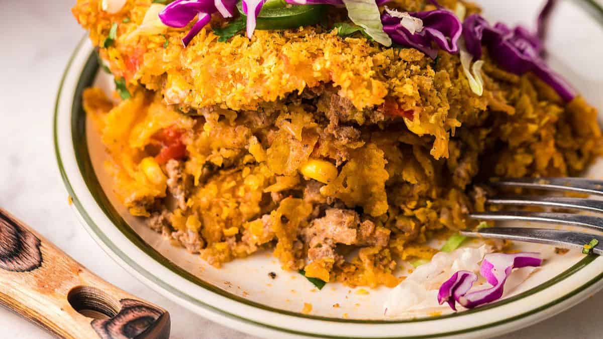 Cool Ranch Turkey Taco Casserole