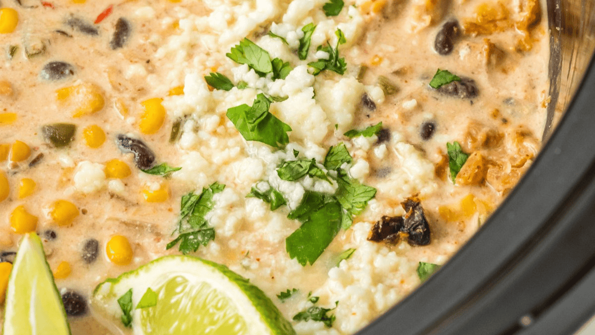 Slow Cooker Street Corn Chicken