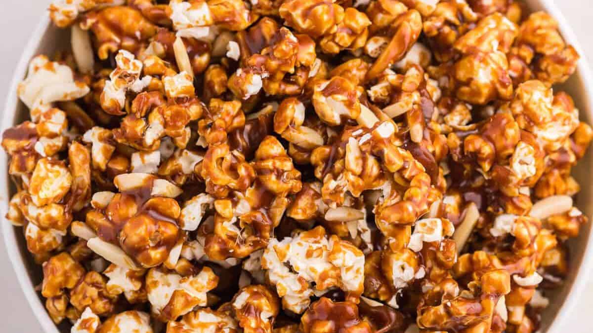 Maple Almond Popcorn