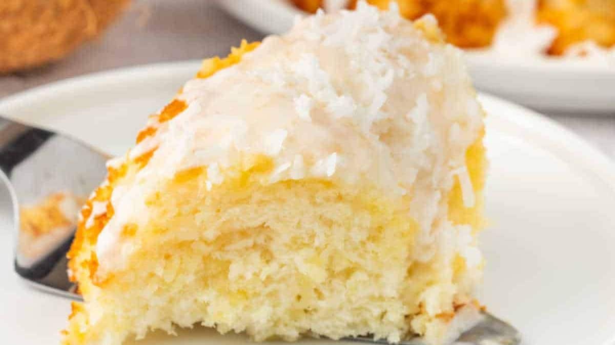 Pineapple Coconut Bundt Cake