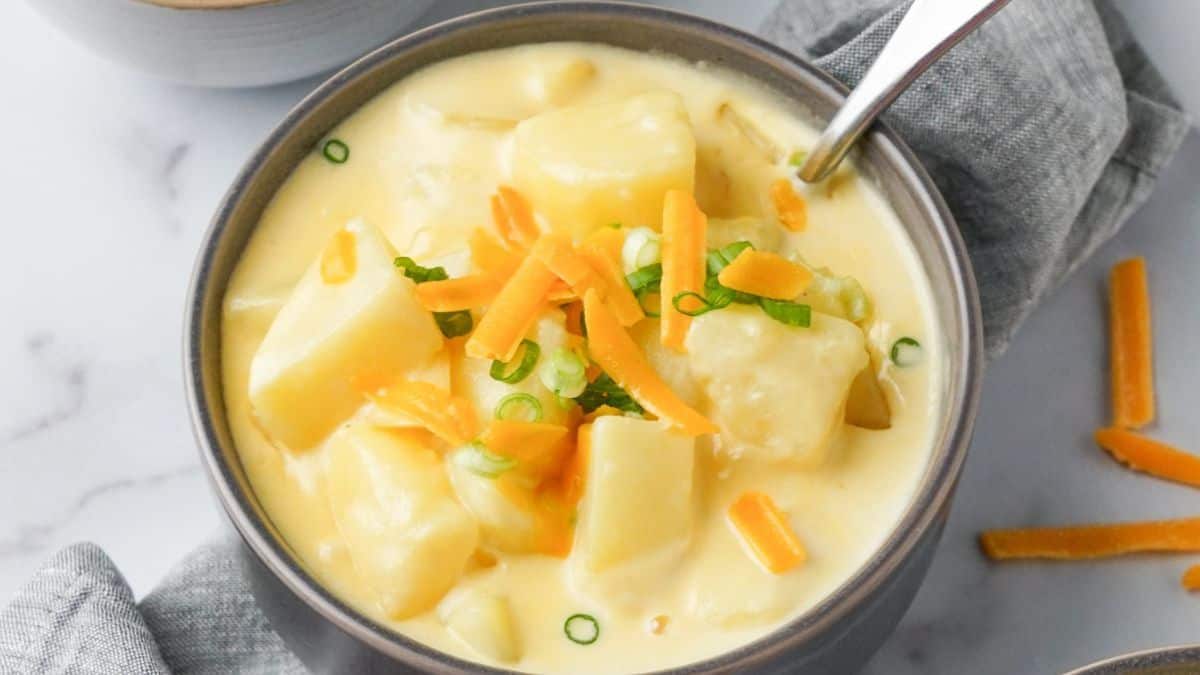 Easy 4 Ingredient Potato Soup Recipes