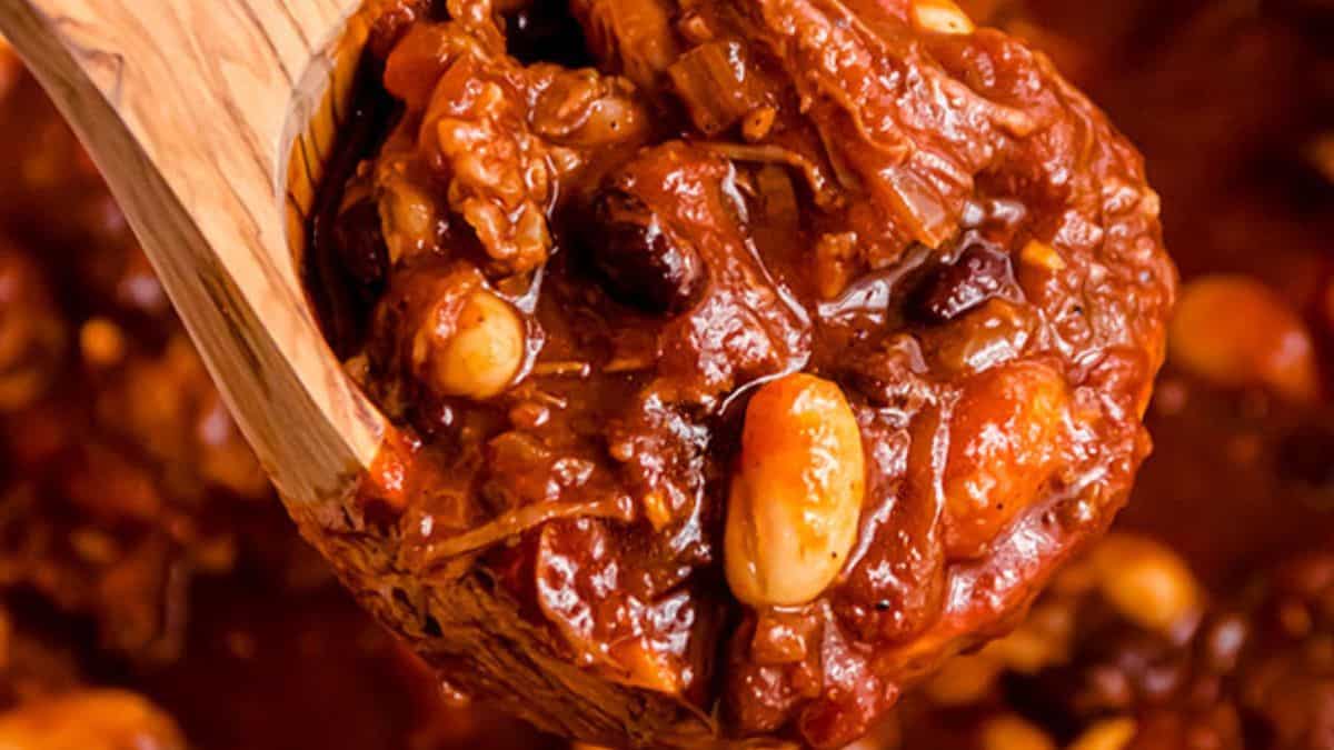 Beer Braised Short Rib Chili Recipe