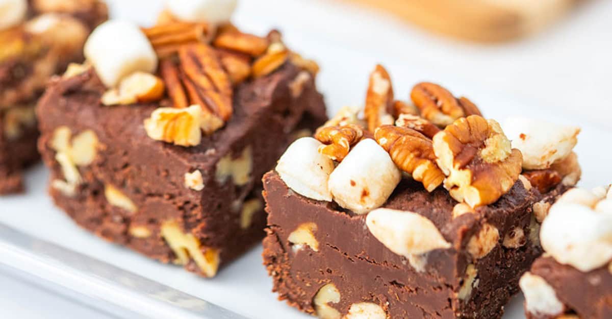 Best Rocky Road Fudge Recipe