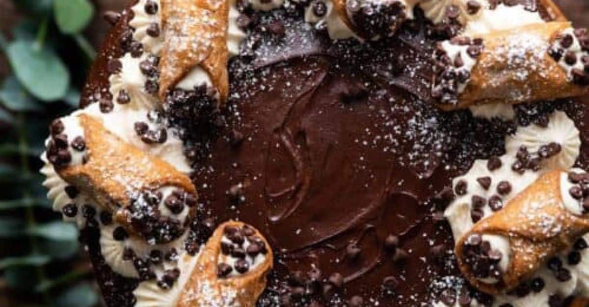 Cannoli Cake Recipe