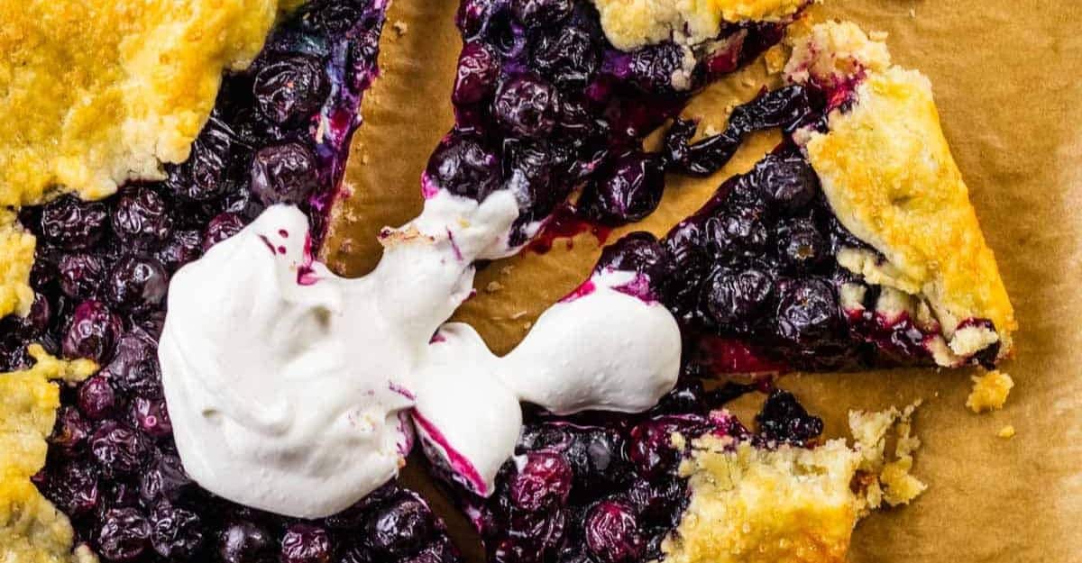 Italian Blueberry Crostata Recipe