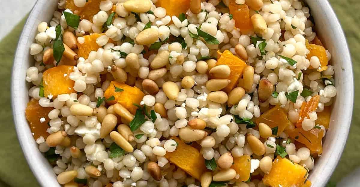 Mediterranean Pumpkin Couscous Salad