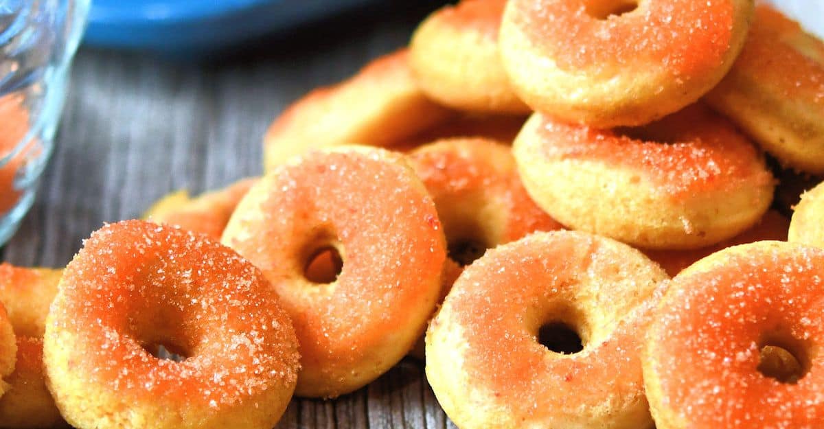 Orange Donuts Cake Mix Recipe