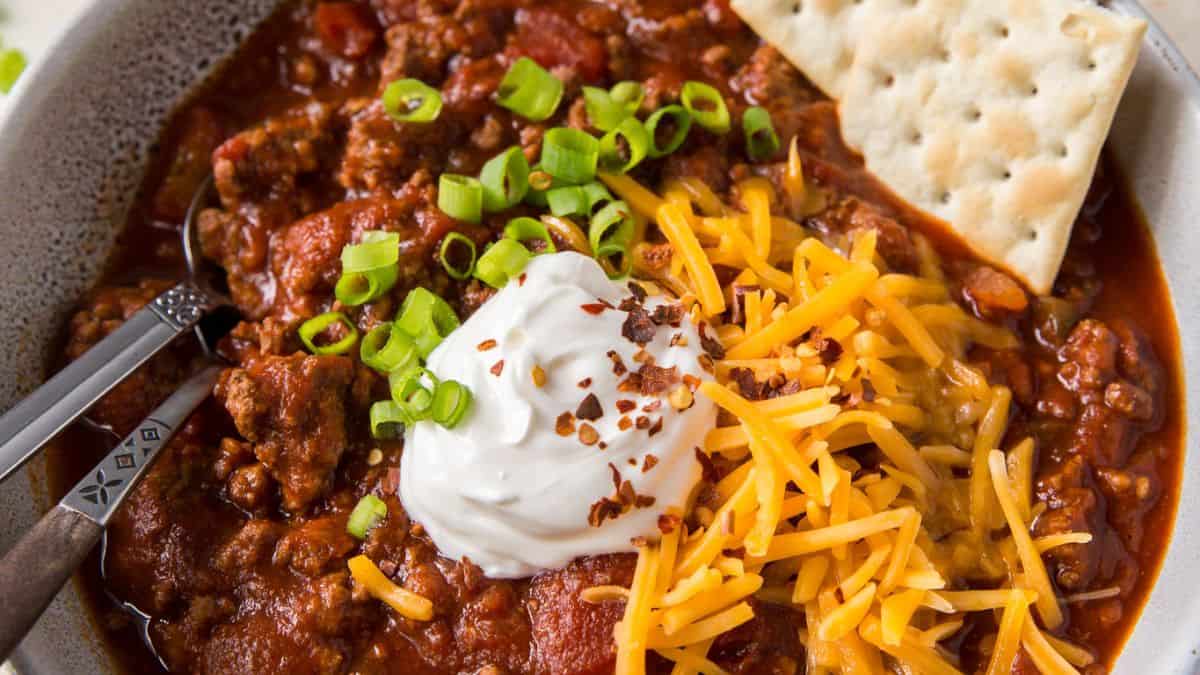 Slow Cooker No Bean Chili