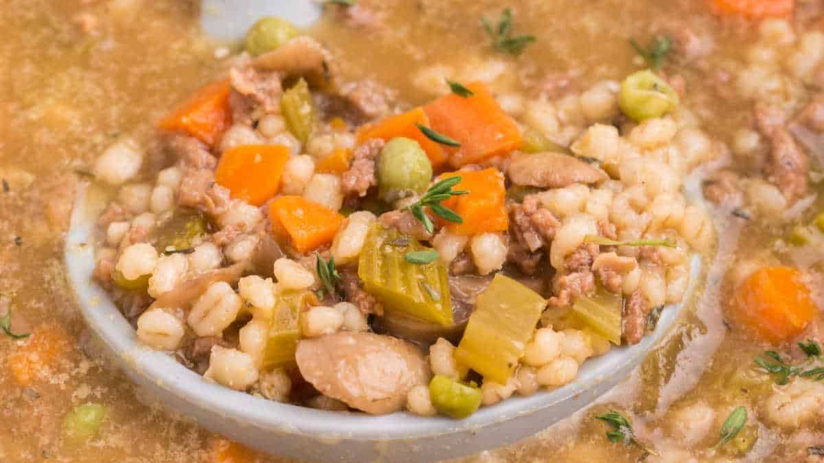 Beef and Barley Soup