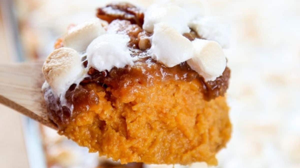 Slow Cooker Sweet Potato Casserole