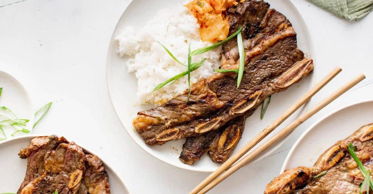 Kalbi (Korean BBQ Beef Short Ribs)