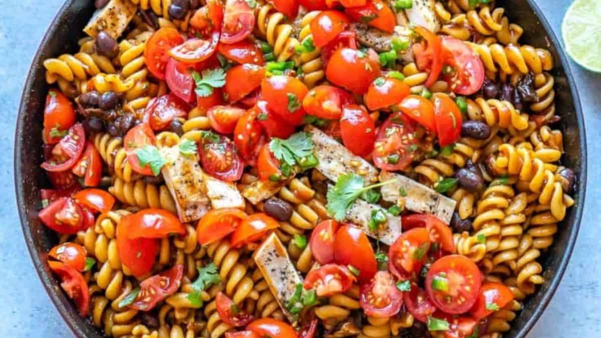 Mexican Chipotle Chicken Pasta