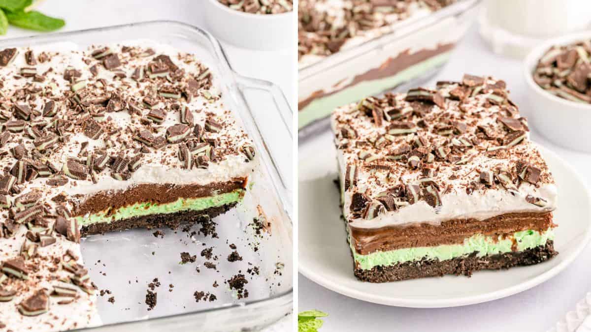 Mint Chocolate Lasagna