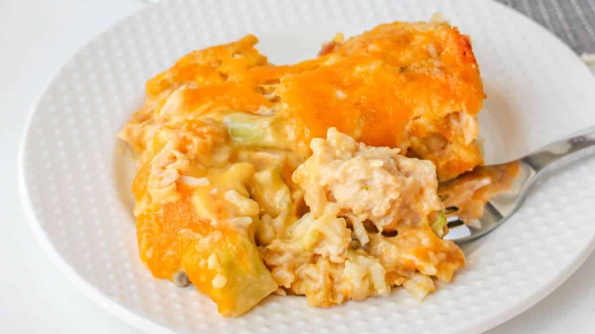 Velveeta Chicken Broccoli Rice Casserole