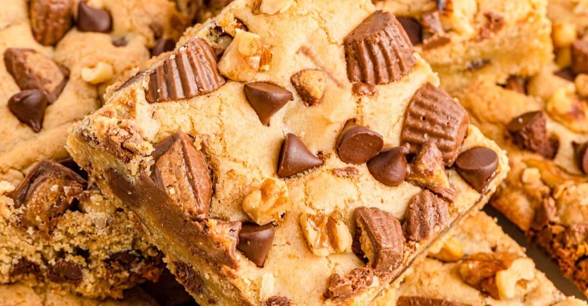 Peanut Butter Cookie Bars