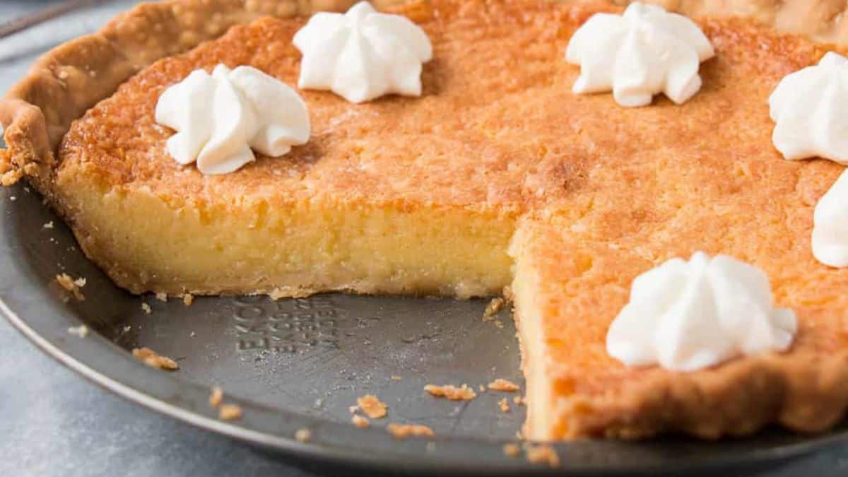 Old-Fashioned Chess Pie