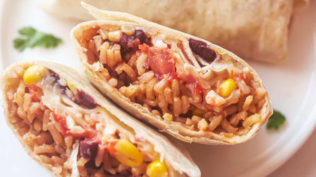 Air Fryer Burrito