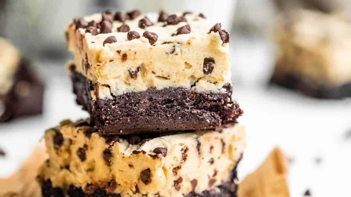 Cookie Dough Brownies