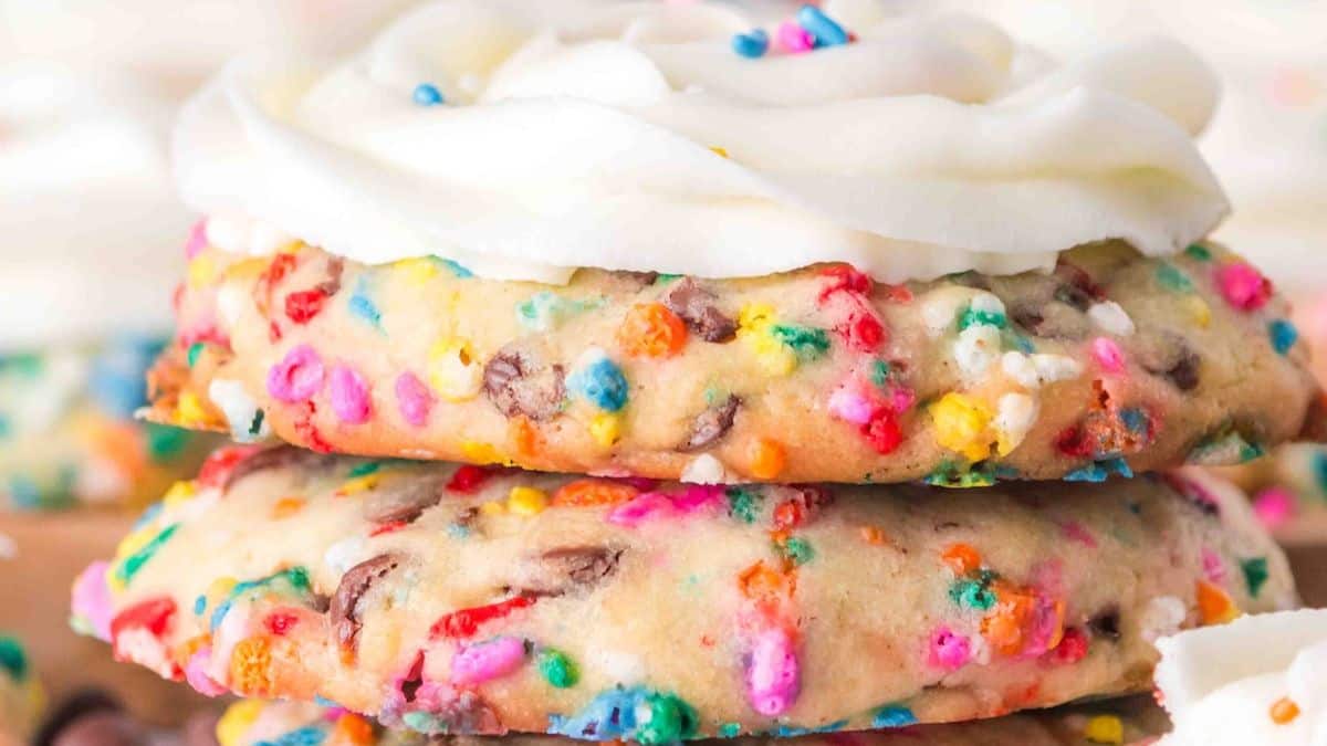 Funfetti Birthday Cookies