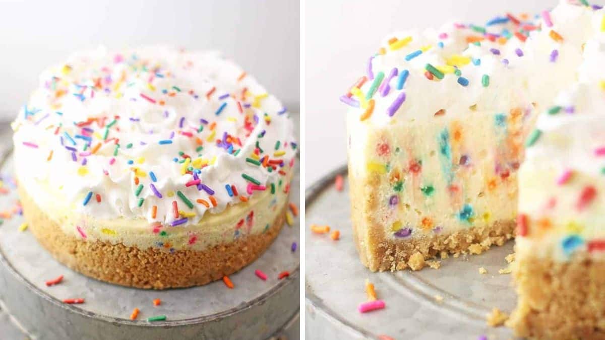 Instant Pot Funfetti Cheesecake
