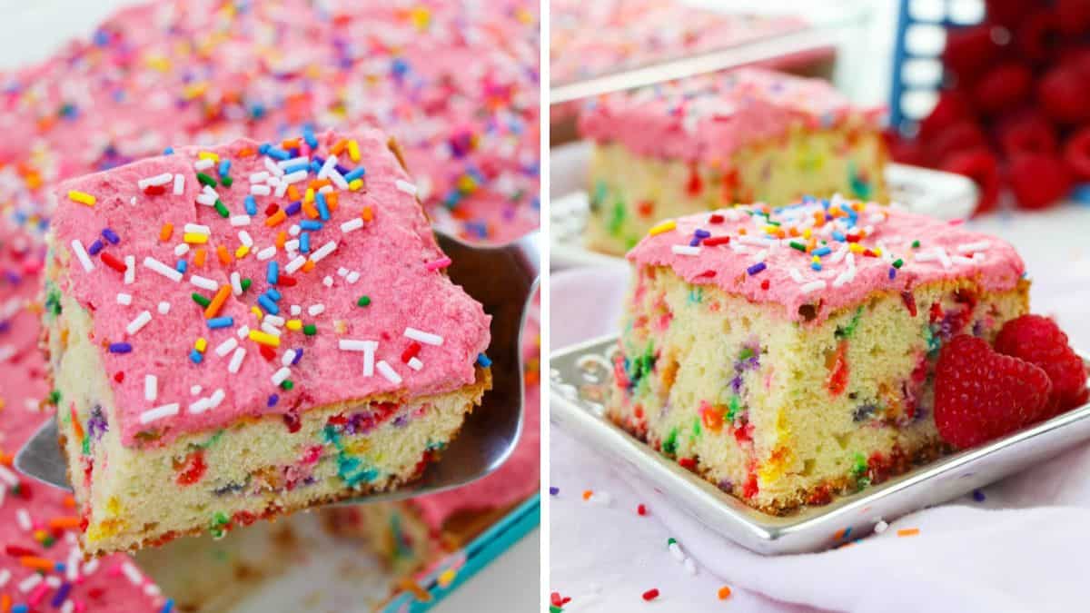 Funfetti Sheet Cake